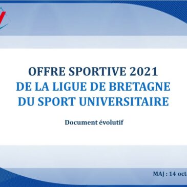 Offre sportive 2021