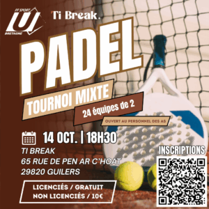 Tournoi de Padel - Brest @ Ti Break Guilers | Guilers | Bretagne | France