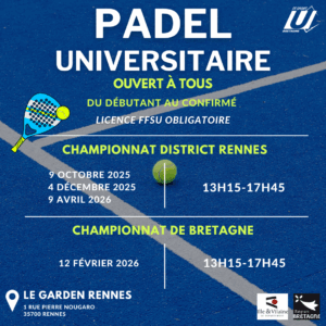 Padel - tournoi district Rennes - J1 @ Le Garden Tennis | Rennes | Bretagne | France