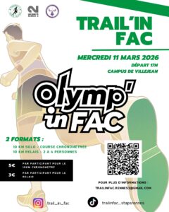 TRAIL IN FAC @ Campus de Villejean | Rennes | Bretagne | France